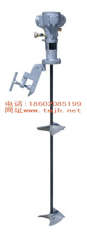 台湾龙呈牌50加仑桶专用夹式气动搅拌机器